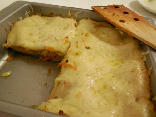 Spitzkohl-Möhren-Lasagne